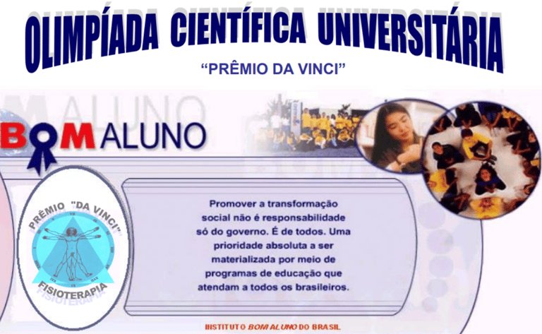 Olimpíada Científica Universitária — Prêmio Da Vinci