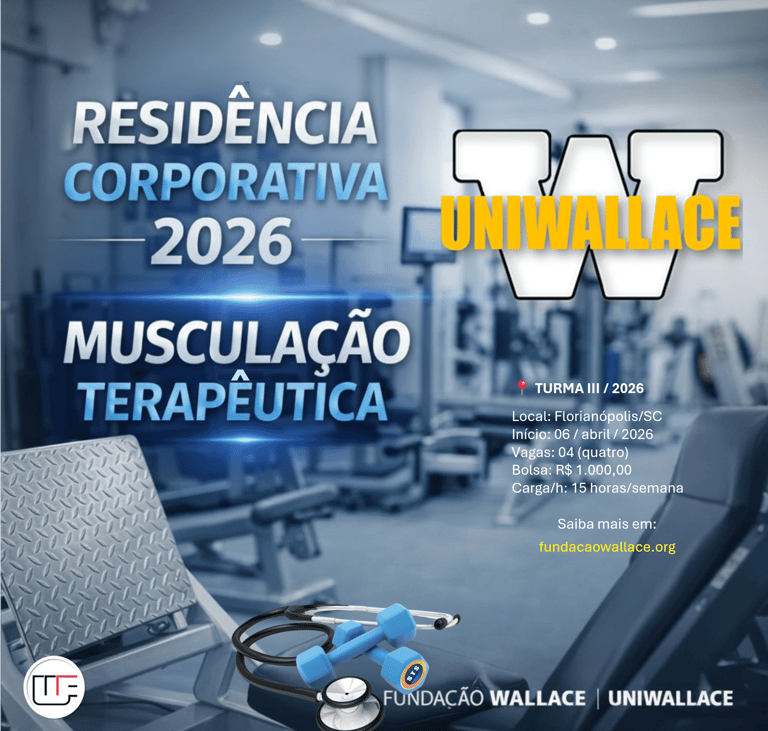 Residência Corporativa 2026 — Musculação Terapêutica
